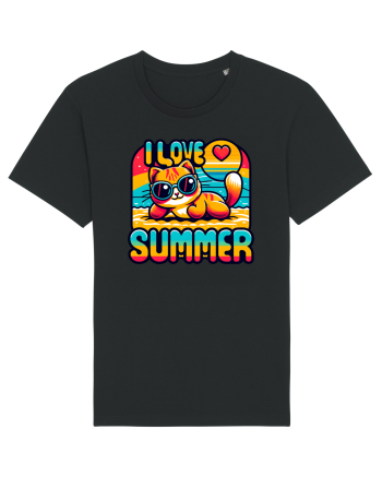 cu pisici in vacanță - I love summer Black