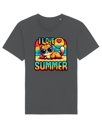 cu pisici in vacanță - I love summer Anthracite