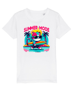 cu pisici in vacanță - Summer mode Tricou mânecă scurtă  Copii Mini Creator