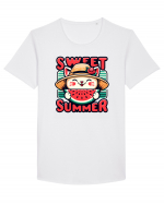 cu pisici in vacanță - Sweet summer Tricou mânecă scurtă guler larg Bărbat Skater