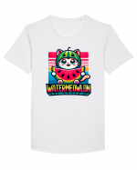 cu pisici in vacanță - Water-meow-lon Tricou mânecă scurtă guler larg Bărbat Skater