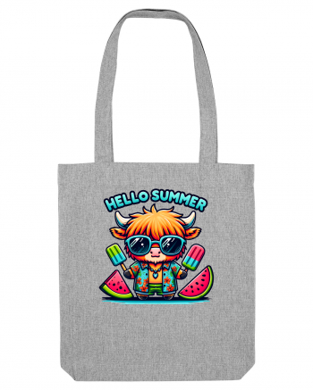 Hello summer - Bizonul stilat Heather Grey