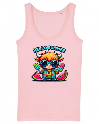 Hello summer - Bizonul stilat Cotton Pink