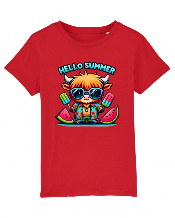 Hello summer - Bizonul stilat Red