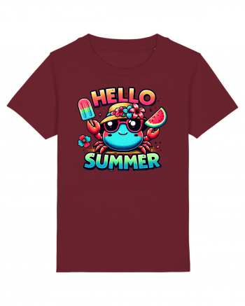 Hello summer - Crabul jucăuș Burgundy