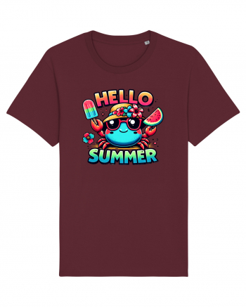 Hello summer - Crabul jucăuș Burgundy