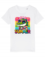 Hello summer - Crocodilul in vacanță Tricou mânecă scurtă  Copii Mini Creator