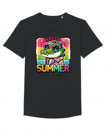 Hello summer - Crocodilul in vacanță Black