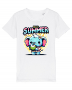 Hello summer - Mica Elefănțica Tricou mânecă scurtă  Copii Mini Creator