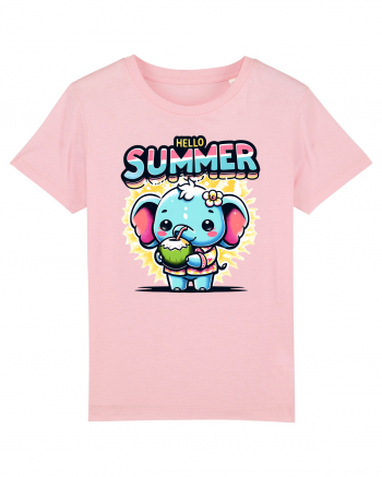 Hello summer - Mica Elefănțica Cotton Pink