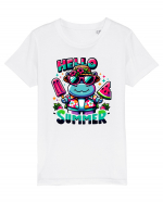 Hello summer - Hipopotamul pofticios Tricou mânecă scurtă  Copii Mini Creator