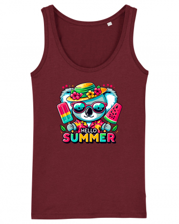 Hello summer - Ursulețul koala Burgundy