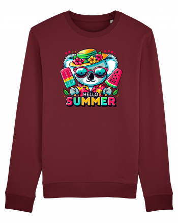 Hello summer - Ursulețul koala Burgundy