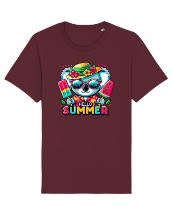 Hello summer - Ursulețul koala Burgundy