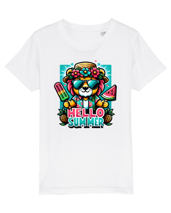 Hello summer - Leu paraleu White