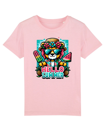 Hello summer - Leu paraleu Cotton Pink