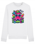 Hello summer - Caracatița jucăușa Bluză mânecă lungă Unisex Rise