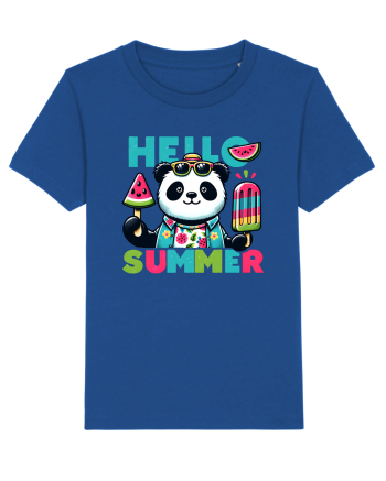 Hello summer - Cum fu panda Majorelle Blue
