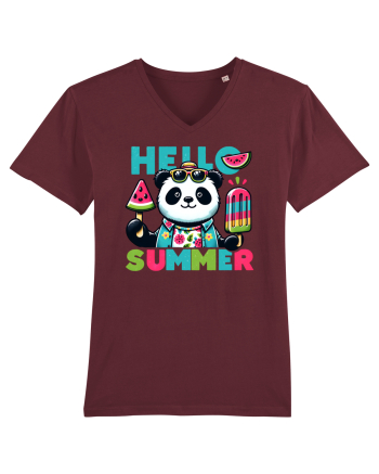 Hello summer - Cum fu panda Burgundy