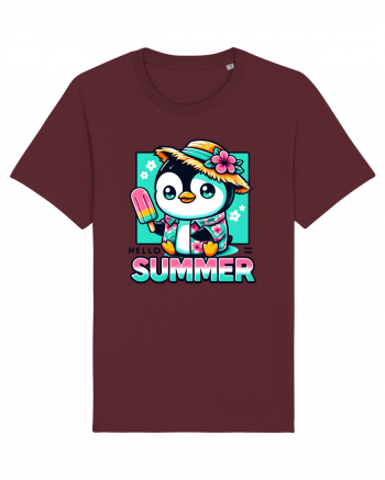 Hello summer - Pinguinul drăgălaș Burgundy