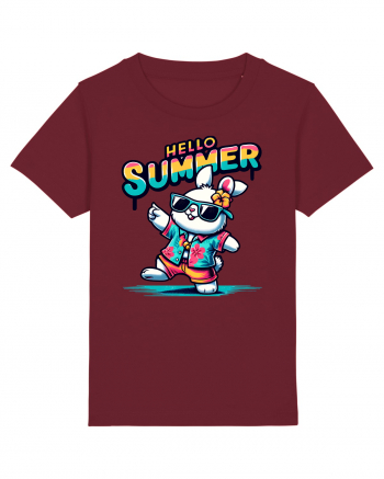 Hello summer - Rică Iepurică Burgundy