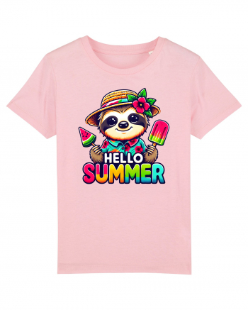 Hello summer - Leneșul cel vrednic Cotton Pink