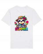 Hello summer - Leneșul cel vrednic Tricou mânecă scurtă Unisex Rocker