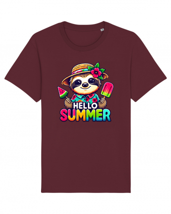 Hello summer - Leneșul cel vrednic Burgundy