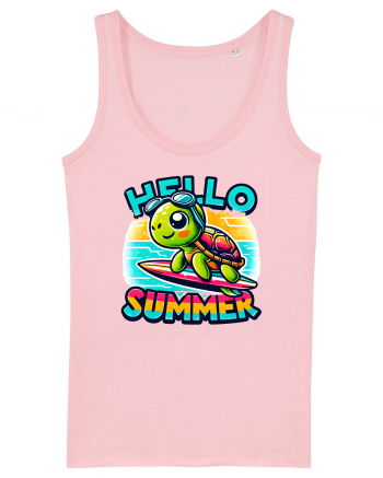 Hello summer - Țestoasă surfoasă Cotton Pink