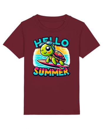 Hello summer - Țestoasă surfoasă Burgundy