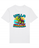 Hello summer - Țestoasă surfoasă Tricou mânecă scurtă Unisex Rocker