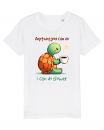 pentru iubitorii de țestoase - Anything you can do I can do slower Tricou mânecă scurtă  Copii Mini Creator