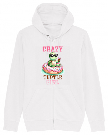 pentru iubitorii de țestoase - Crazy turtle girl White