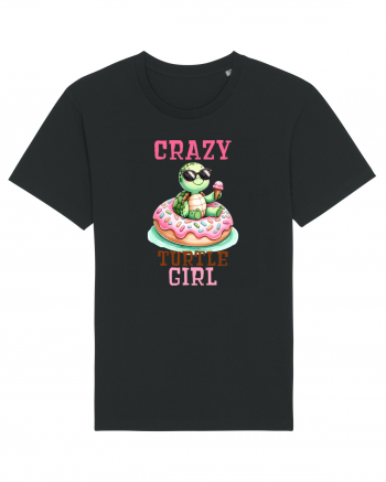 pentru iubitorii de țestoase - Crazy turtle girl Black