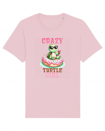 pentru iubitorii de țestoase - Crazy turtle girl Cotton Pink