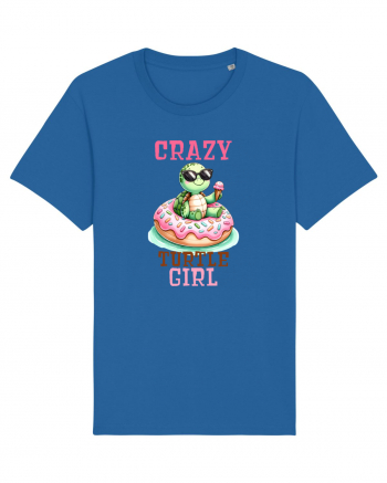 pentru iubitorii de țestoase - Crazy turtle girl Royal Blue