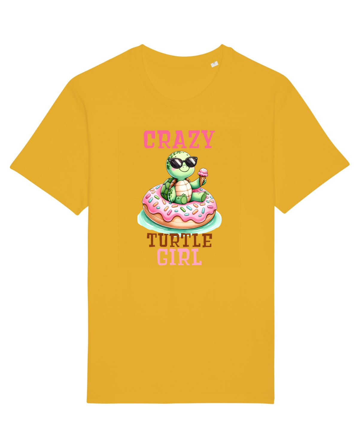 Tricou mânecă scurtă Unisex Rocker Spectra Yellow