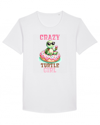 pentru iubitorii de țestoase - Crazy turtle girl White