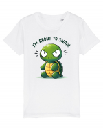 pentru iubitorii de țestoase - I am about to snap Tricou mânecă scurtă  Copii Mini Creator