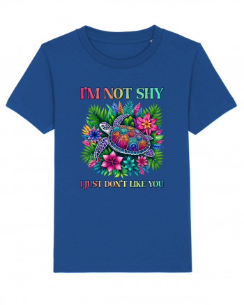 pentru iubitorii de țestoase - I am not shy Majorelle Blue