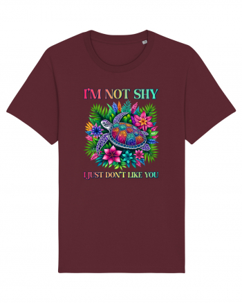 pentru iubitorii de țestoase - I am not shy Burgundy