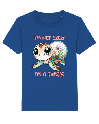 pentru iubitorii de țestoase - I am not slow, I am a turtle Majorelle Blue