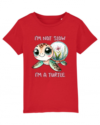 pentru iubitorii de țestoase - I am not slow, I am a turtle Red