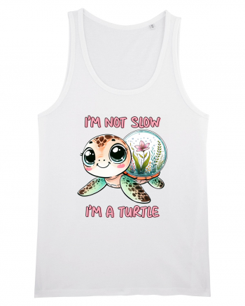 pentru iubitorii de țestoase - I am not slow, I am a turtle White