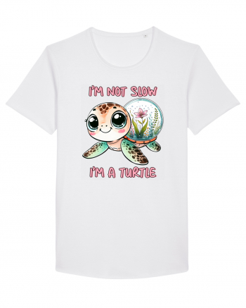 pentru iubitorii de țestoase - I am not slow, I am a turtle White