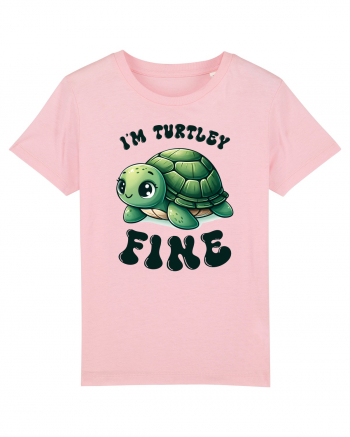 pentru iubitorii de țestoase - I am turtely fine Cotton Pink