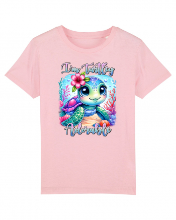 pentru iubitorii de țestoase - I am turtley adorable Cotton Pink