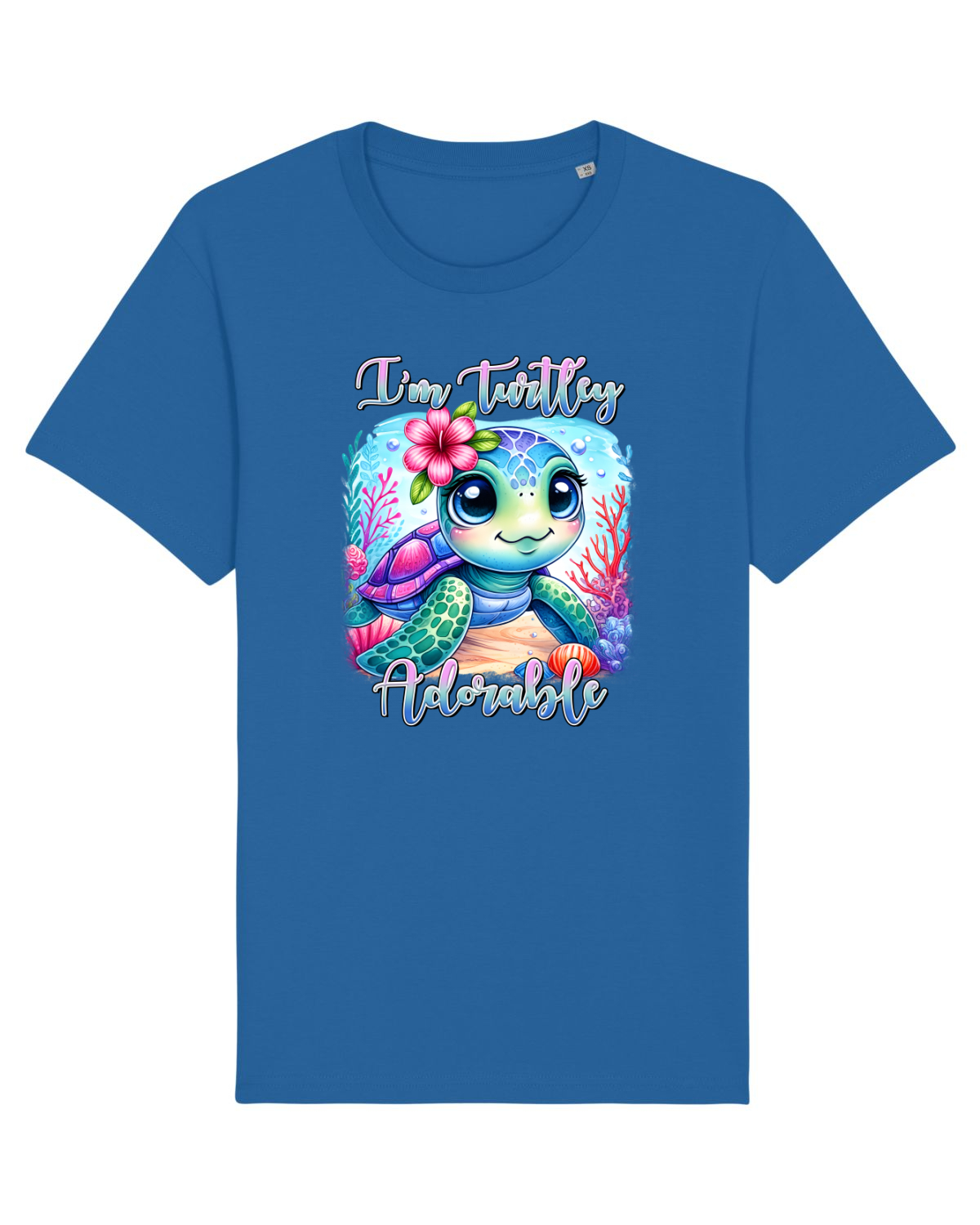 Tricou mânecă scurtă Unisex Rocker Royal Blue