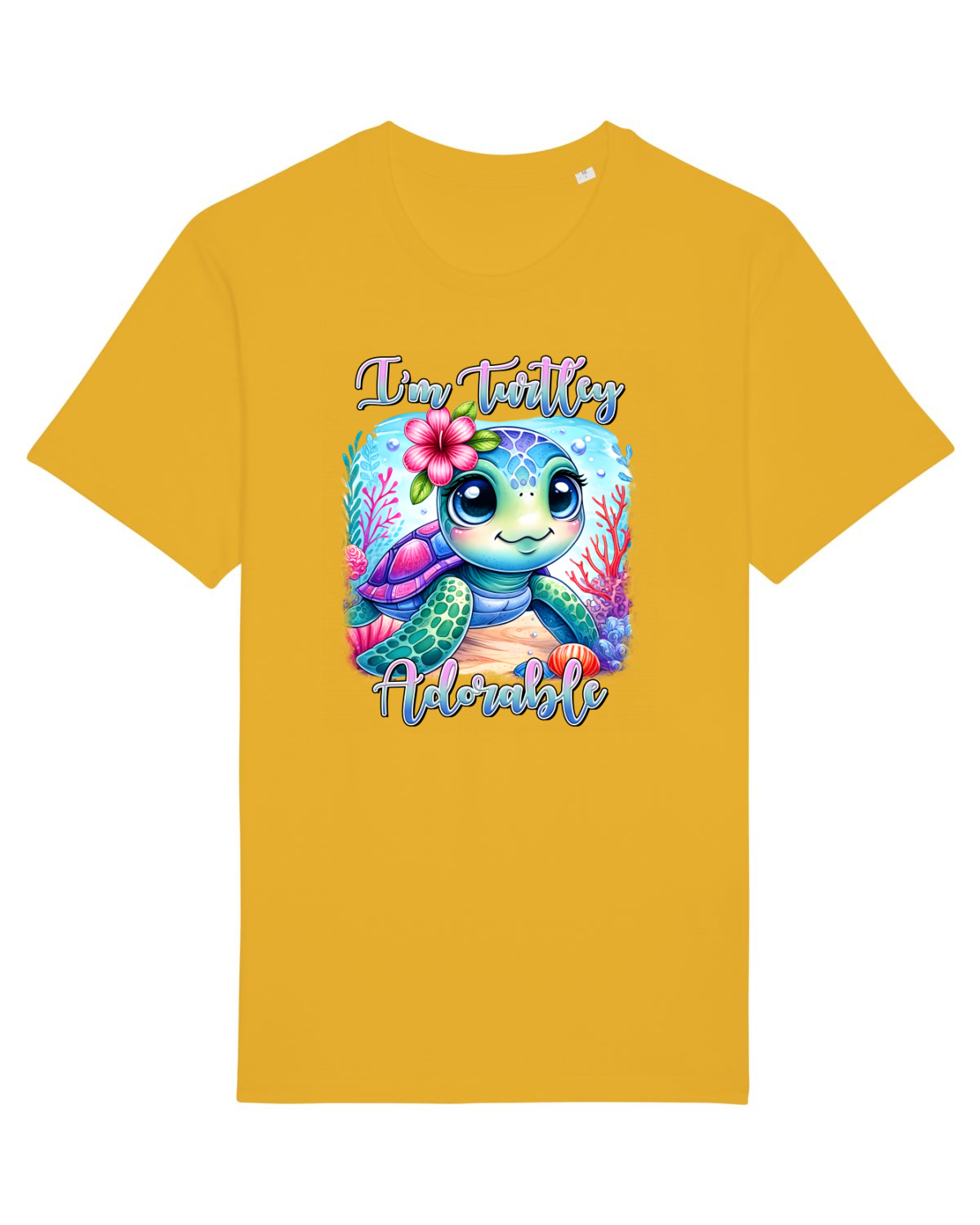 Tricou mânecă scurtă Unisex Rocker Spectra Yellow