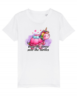 pentru iubitorii de țestoase - Keep the straw save the turtles Tricou mânecă scurtă  Copii Mini Creator